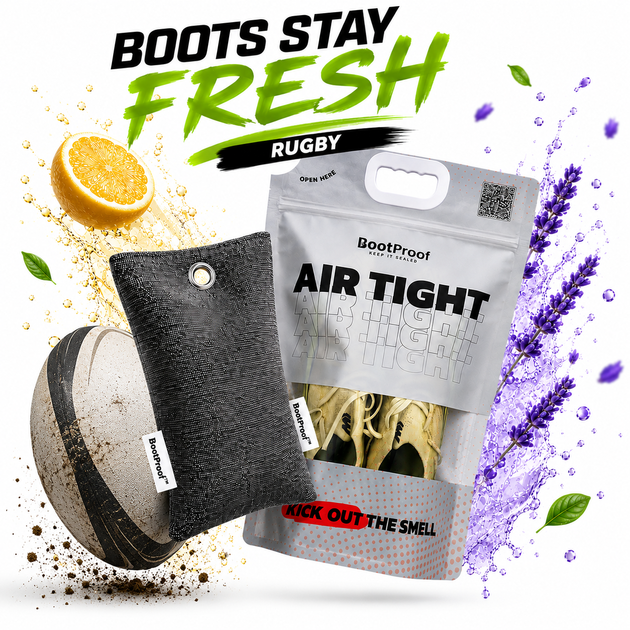 Rugby BootProof Bag