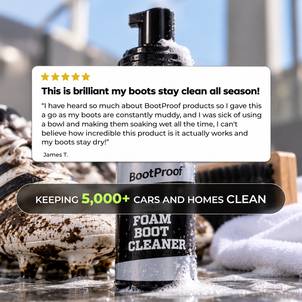 Waterless Boot & Shoe Cleaner