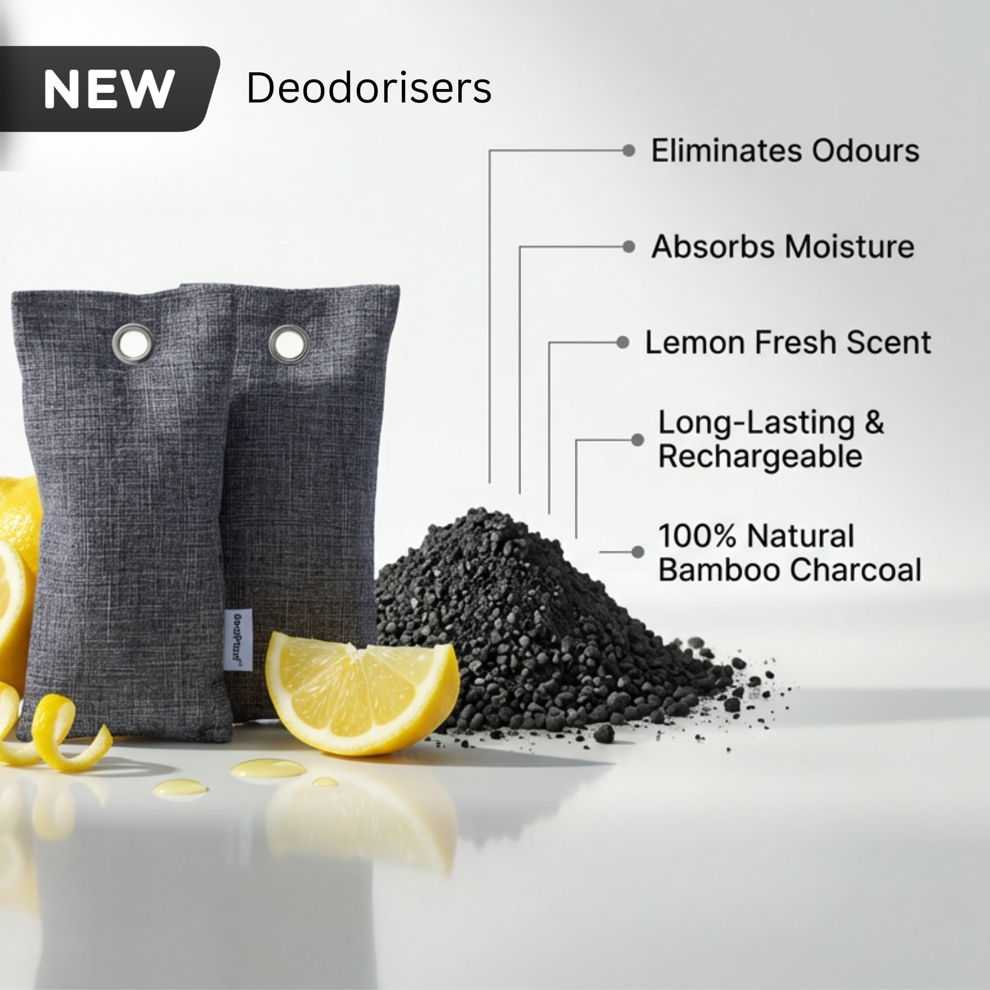 Bamboo Charcoal Deodorisers